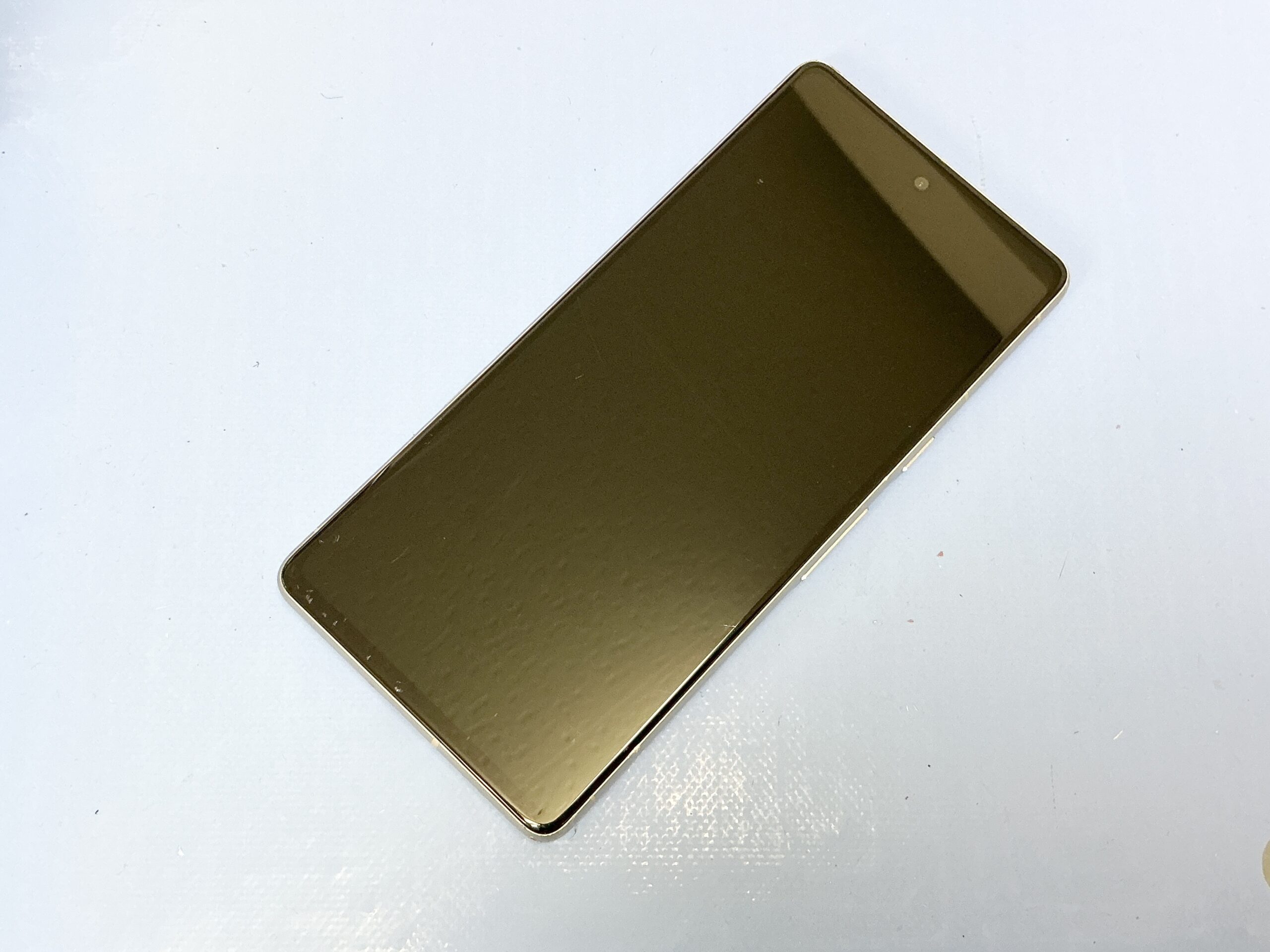 生駒市 Google Pixel 7 液晶表示異常 修理前の状態確認