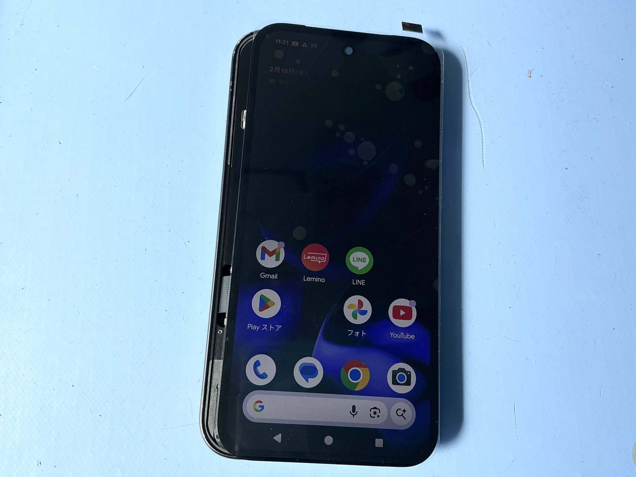 Google Pixel 9a 画面修理 内部