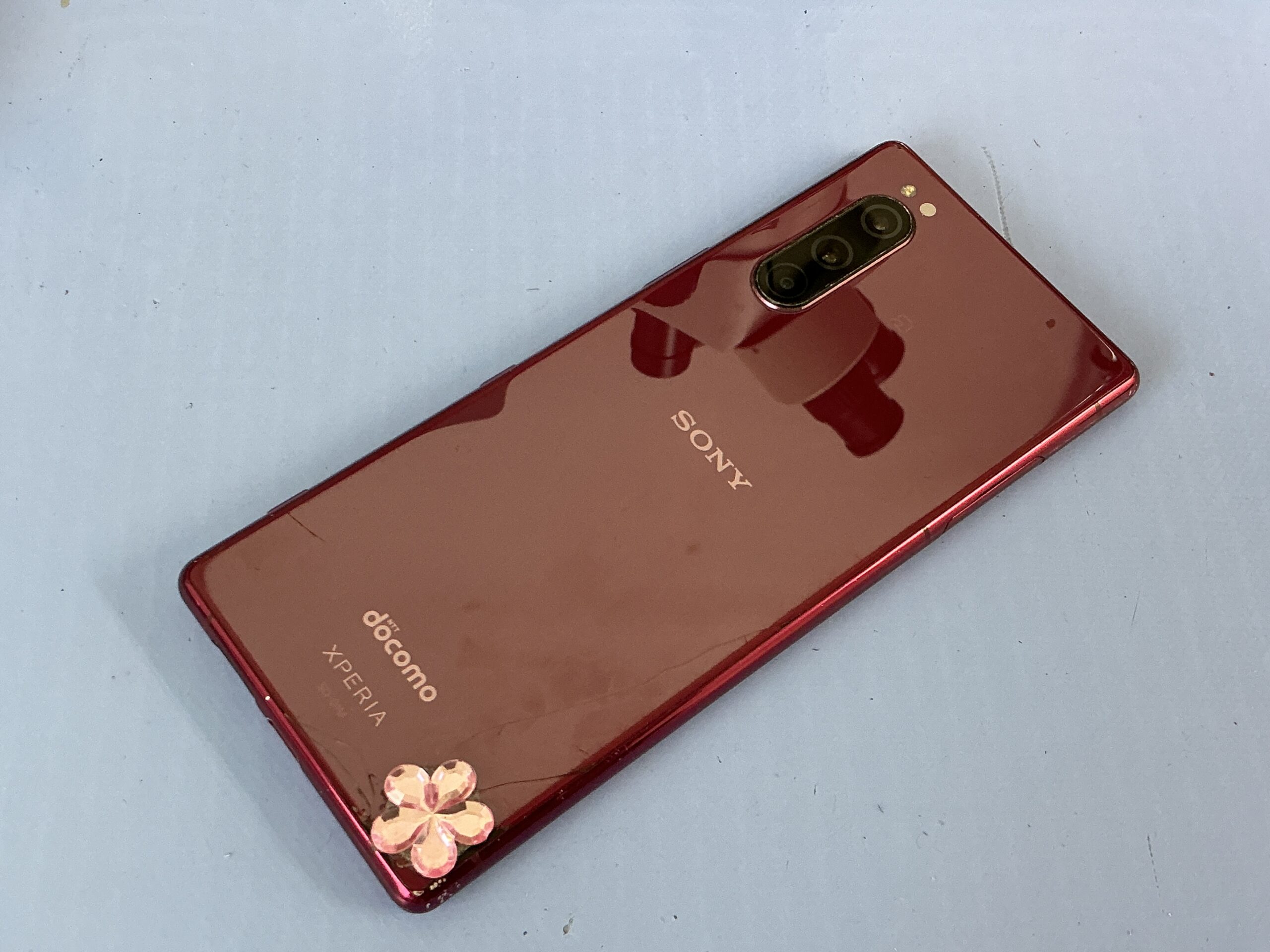 電源が入らないのXPERIA 5 修理前