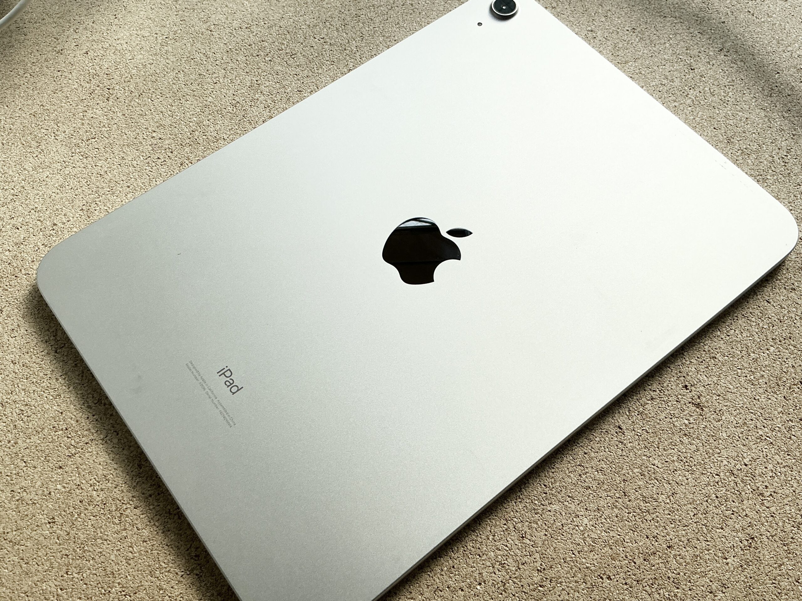 水没のiPad 第10世代 修理前