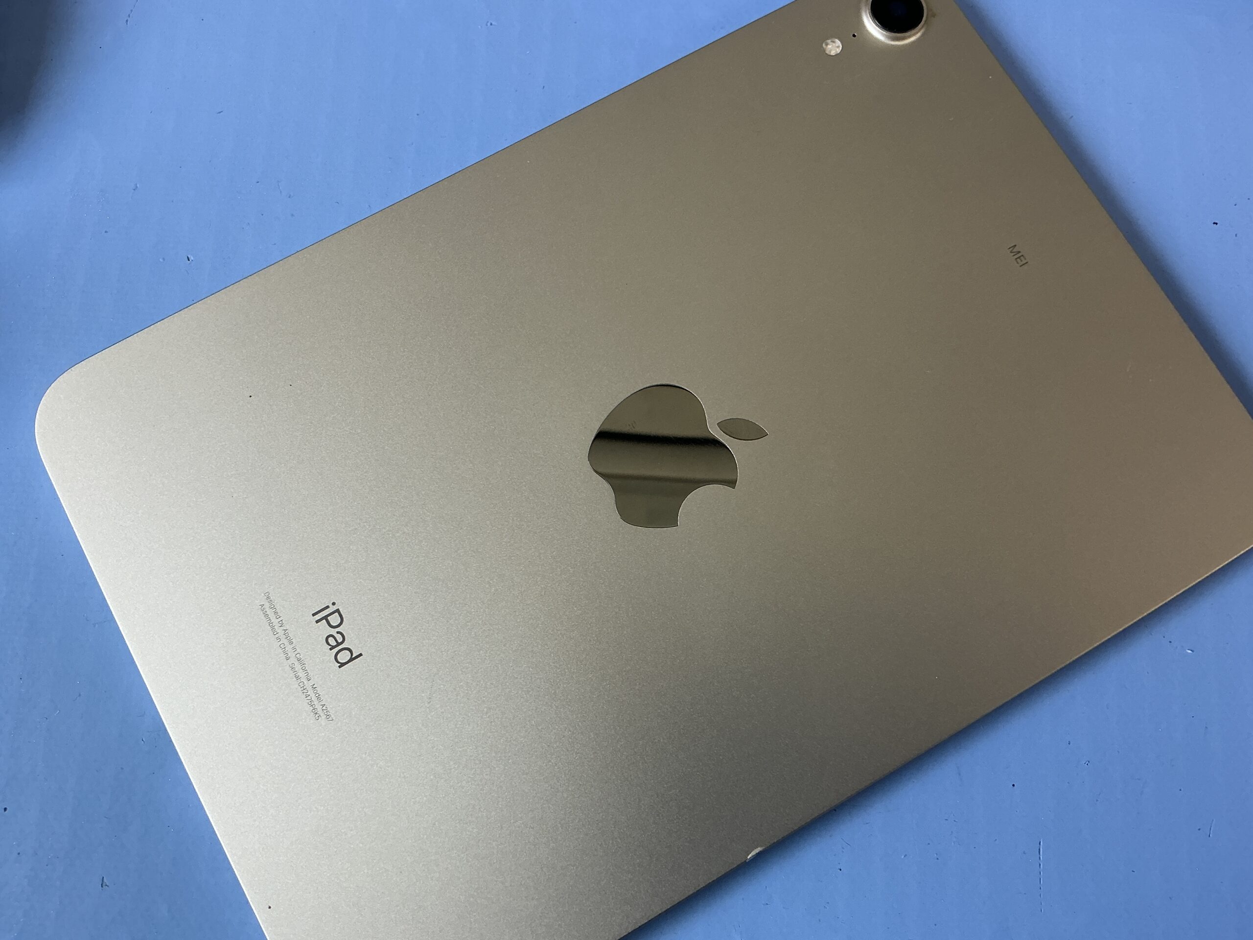 充電できない・電源が入らないiPad mini 6の修理前の外観確認